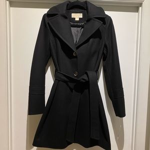 NWT Michael Kors Hooded Pea Coat